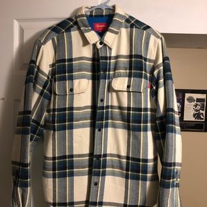Supreme Pile Lined Plaid Flannel Shirt